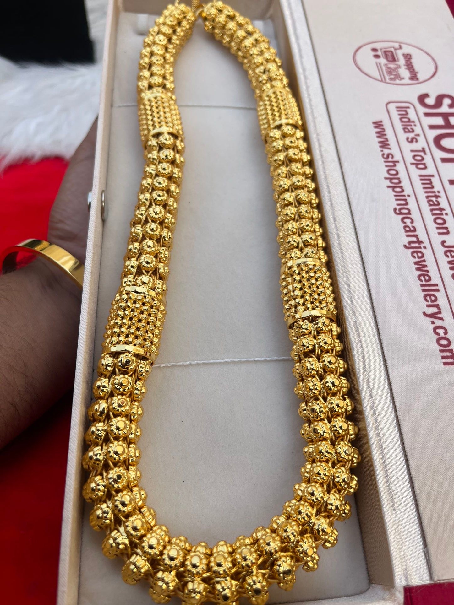 one gram gold heavy fully brodness design chain