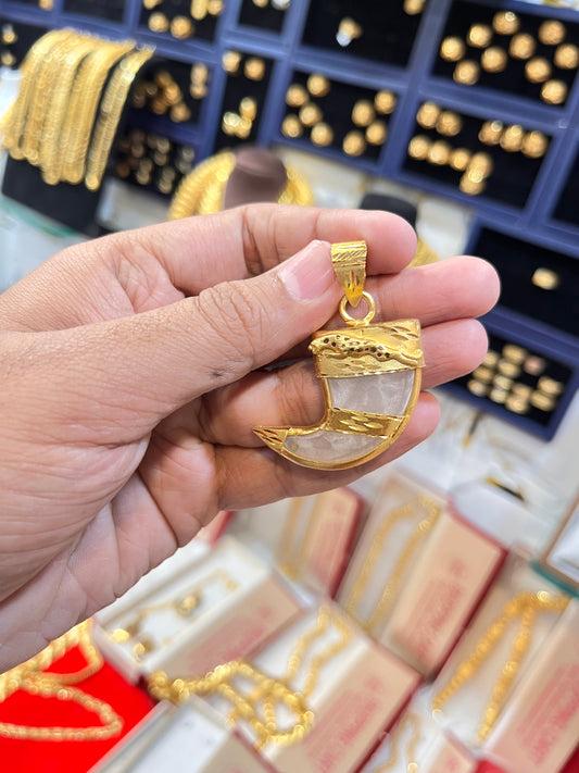 one gram gold neals jeguar design pandent