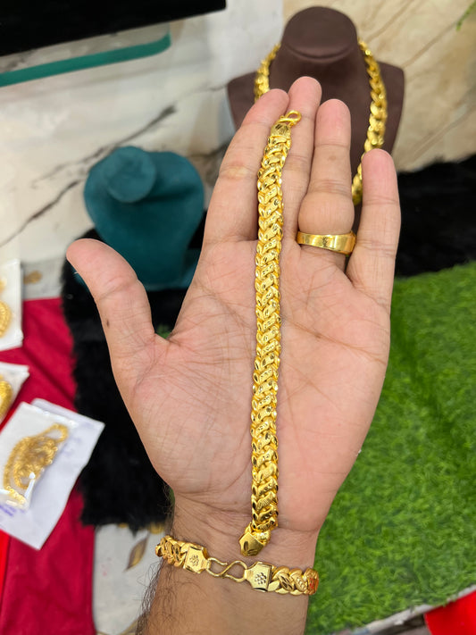 one gram gold plated premium lautos singapuri bracelet