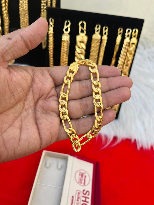 One gram gold plated sachin new bracelet
