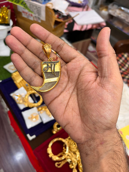 One gram gold neals maa design pandent