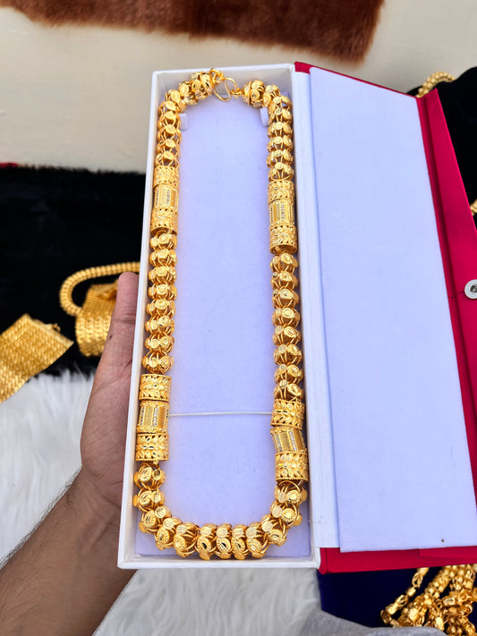 Gold Plated Heavy Daimond Chain For Mens