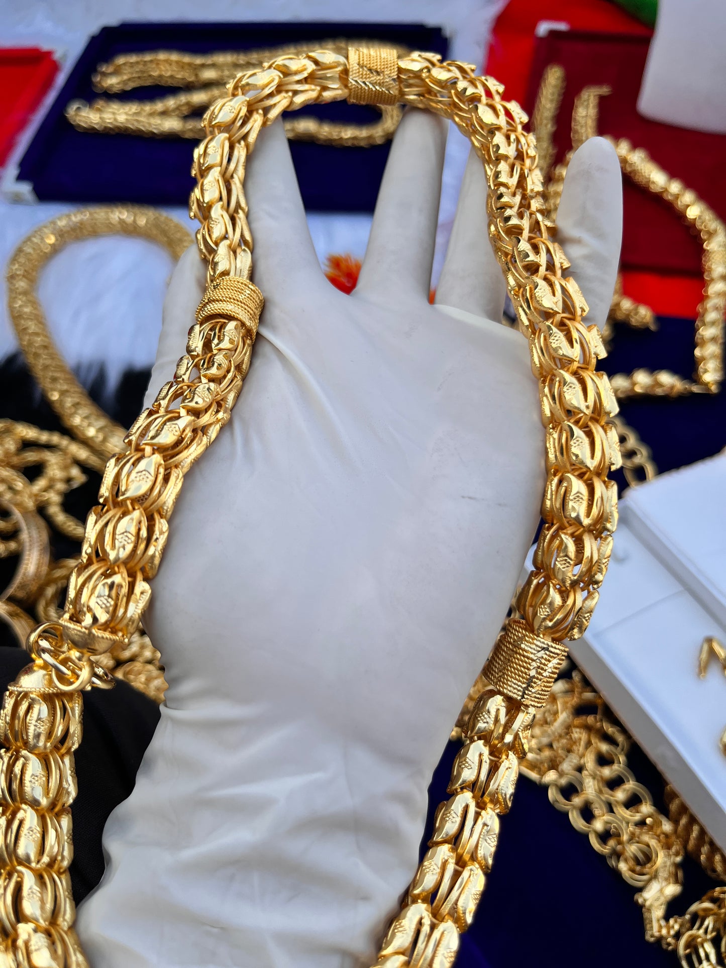 Men's Gold Plated Heavy Chain