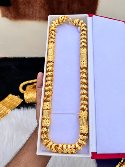 Gold Plated Heavy Daimond Chain For Mens