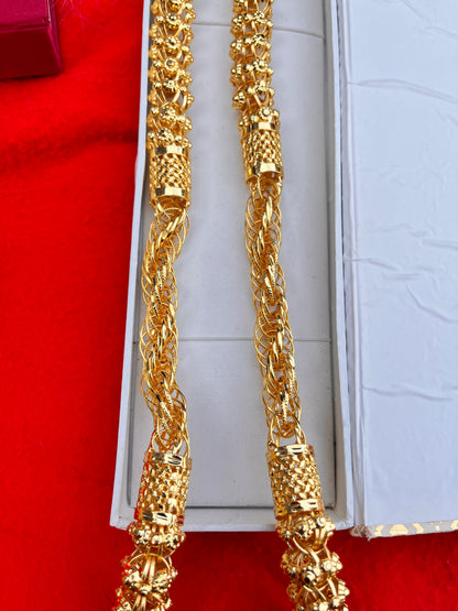 Men's Gold Plated Heavy Rassa Design Chain