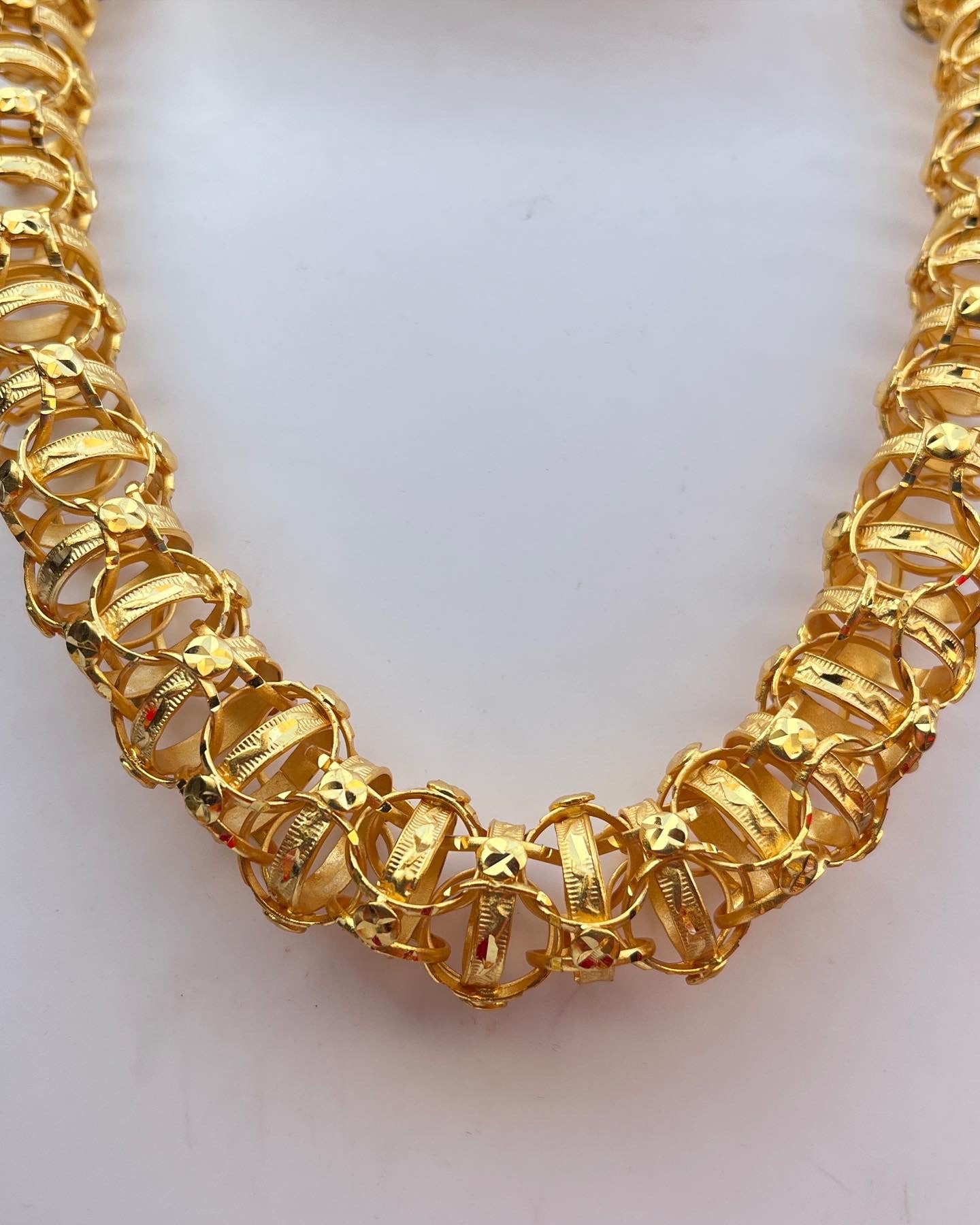 Gold Plated Heavy Chain Premium Quality Gold Polished