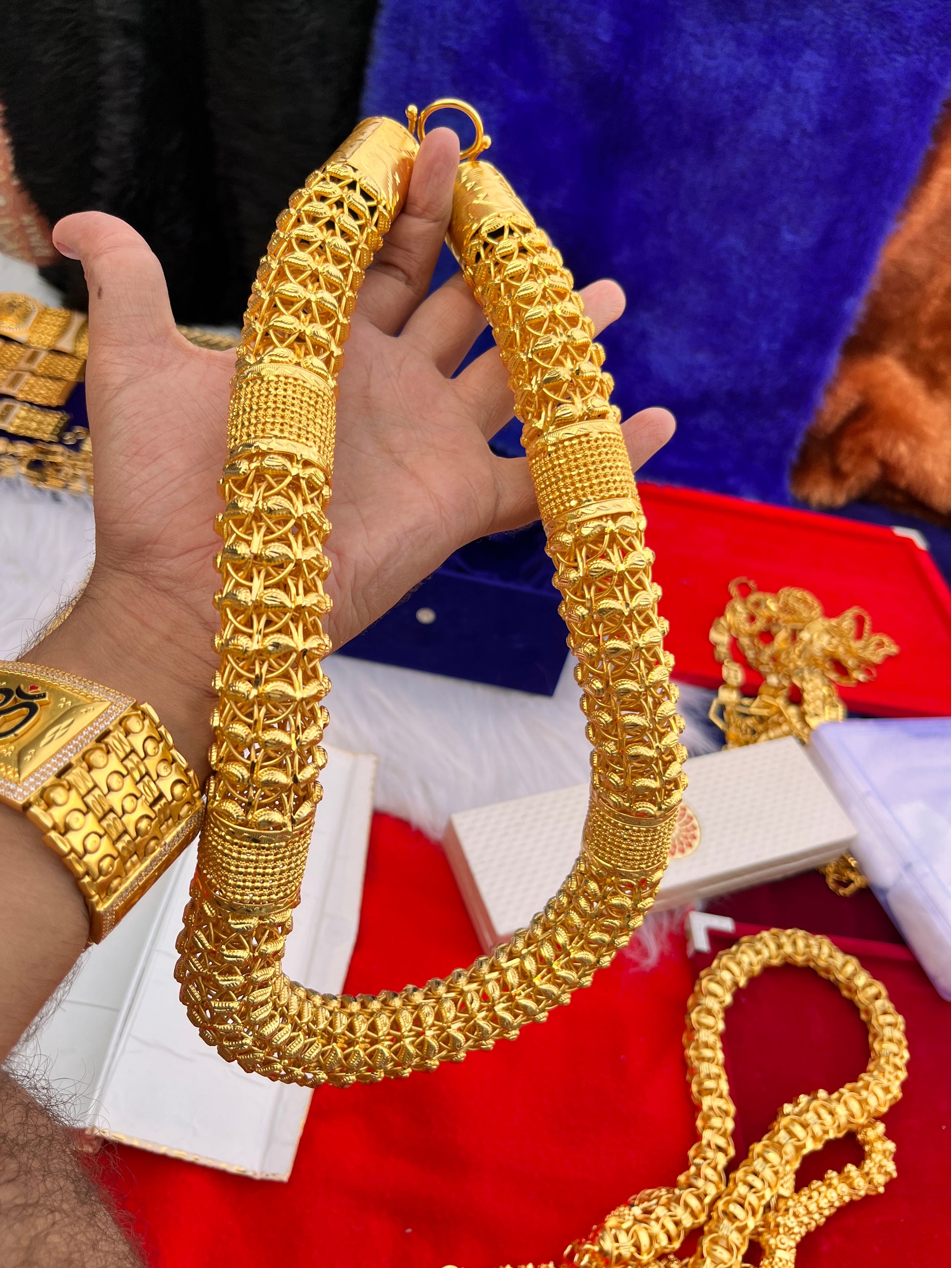 Jewellery Gents Heavy Gold Chain Heavy Looking Big Size Jumbo Gold