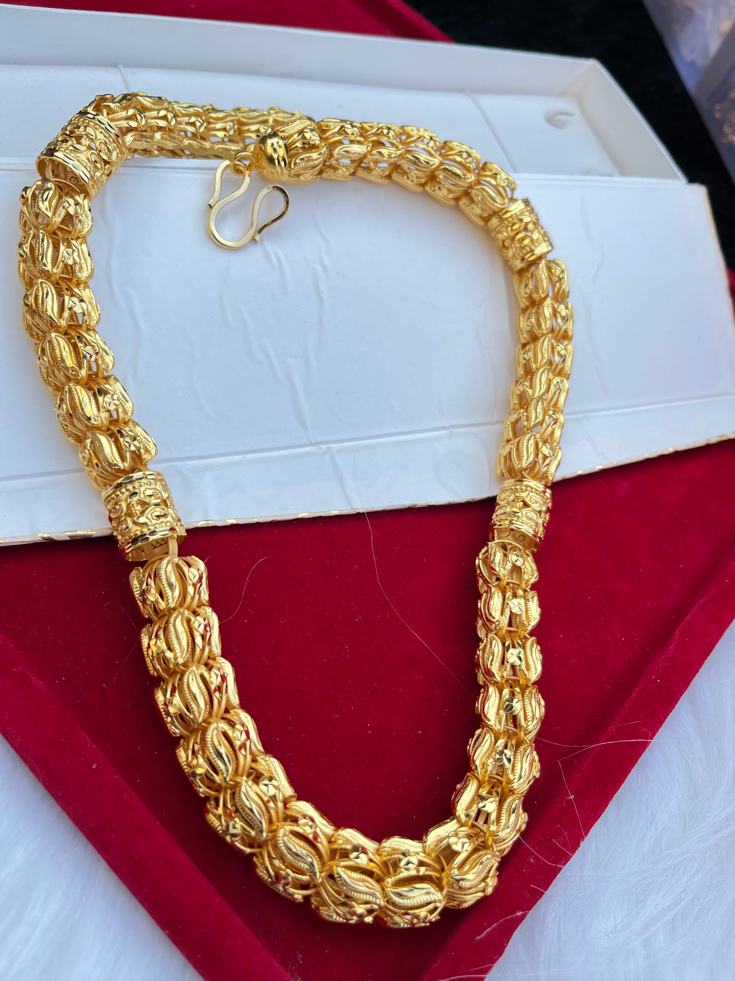 Men's Gold Plated Heavy Design Chain