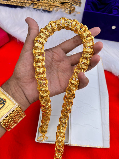 Men's Gold Plated Heavy Premium Chain