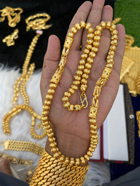 Gold Plated Heavy Bahubali Design Chain